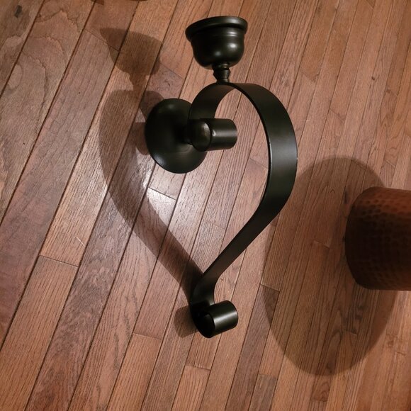 NIP Uttermost Hand Forged Bronze Wall Sconce - Picture 7 of 8